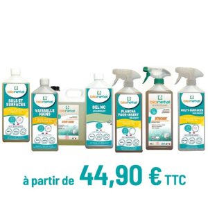 Kit 7 Essentiels Bionetal pour la Maison (dont Lessive et Détachant)